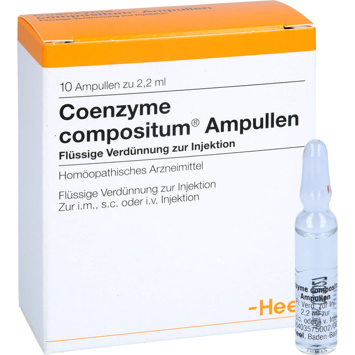 Heel Coenzyme compositum Ampullen, 10 St. Ampullen