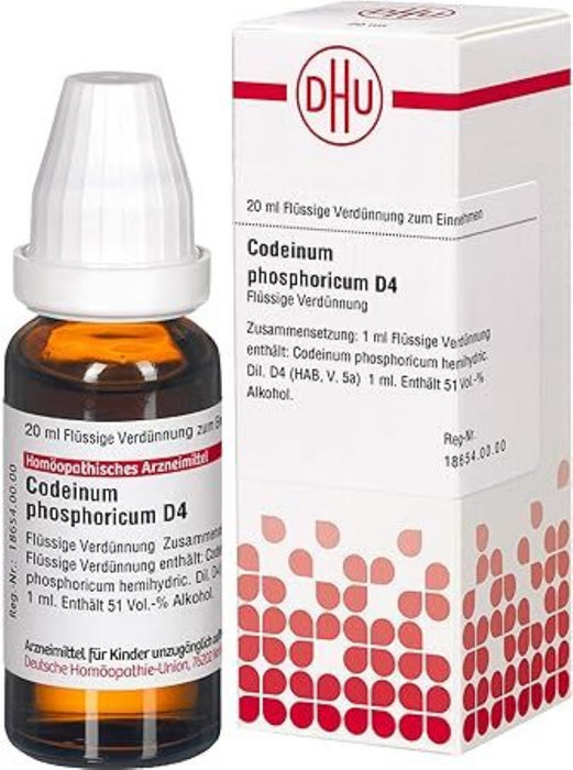 DHU Codein phosphoricum D 4 Verdünnung, 20 ml Lösung