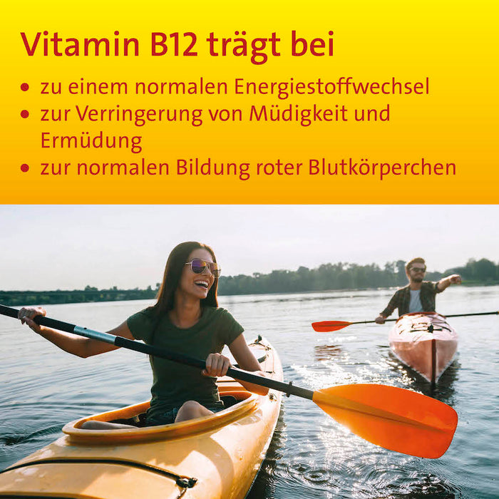 Vitamin B12 Hevert 450 µg für mehr Energie, gegen Müdigkeit und Erschöpfung, 50 St. Tabletten