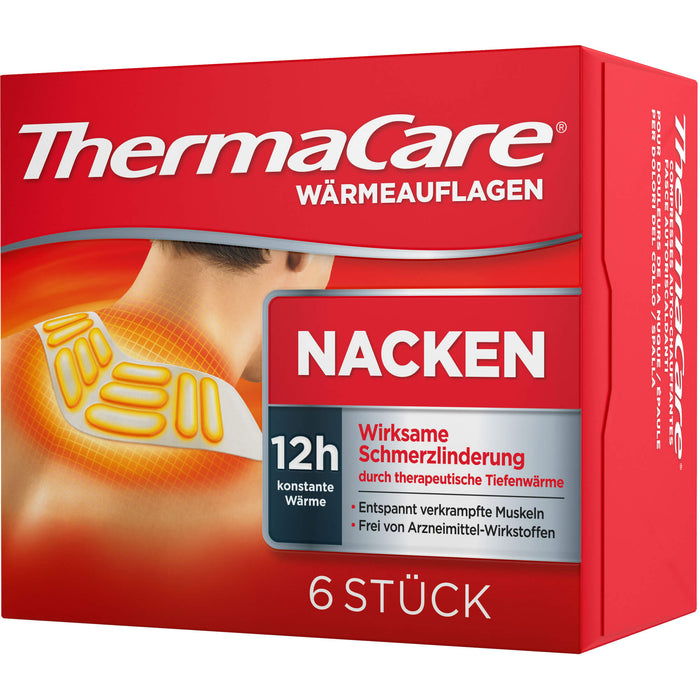 ThermaCare Wärmeauflagen Nacken, 6 St. Pflaster