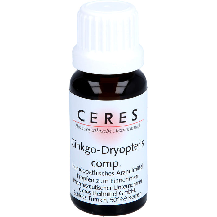 Ceres Ginkgo dryopteris comp. Tropf., 20 ml Lösung