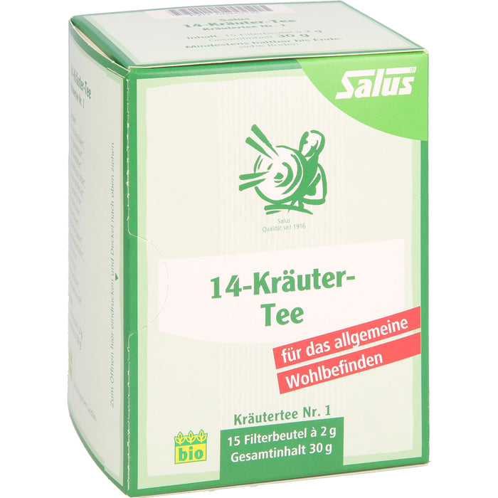 14-Kräuter-Tee Kräutertee Nr.1 Salus, 15 St FBE