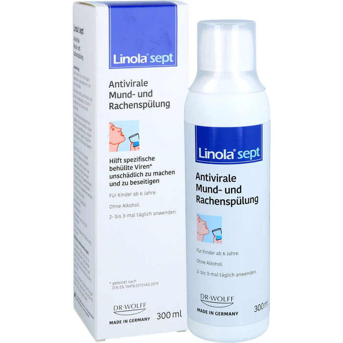 Linola sept Mund- und Rachenspülung, 300 ml SUS