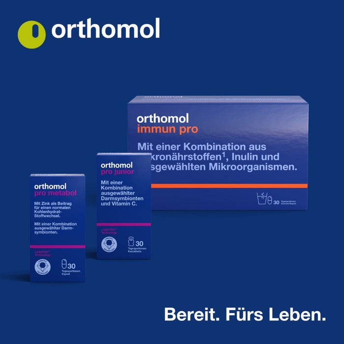 Orthomol Pro 6 - mit einer Kombination ausgewählter Darmsymbionten und Vitamin C, 30 St. Tagesportionen