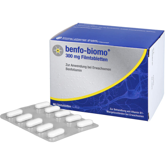 benfo-biomo 300 mg Filmtabletten, 90 pcs. Tablets