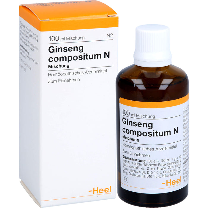 Ginseng compositum N Tropf., 100 ml TRO