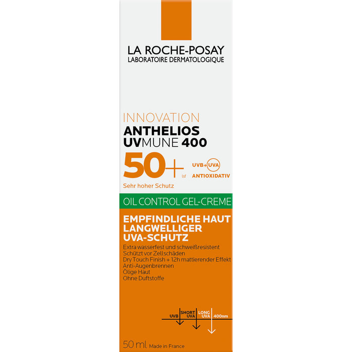 ROCHE-POSAY Anthelios Oil Control Gel-Creme UVMune, 50 ml GEL