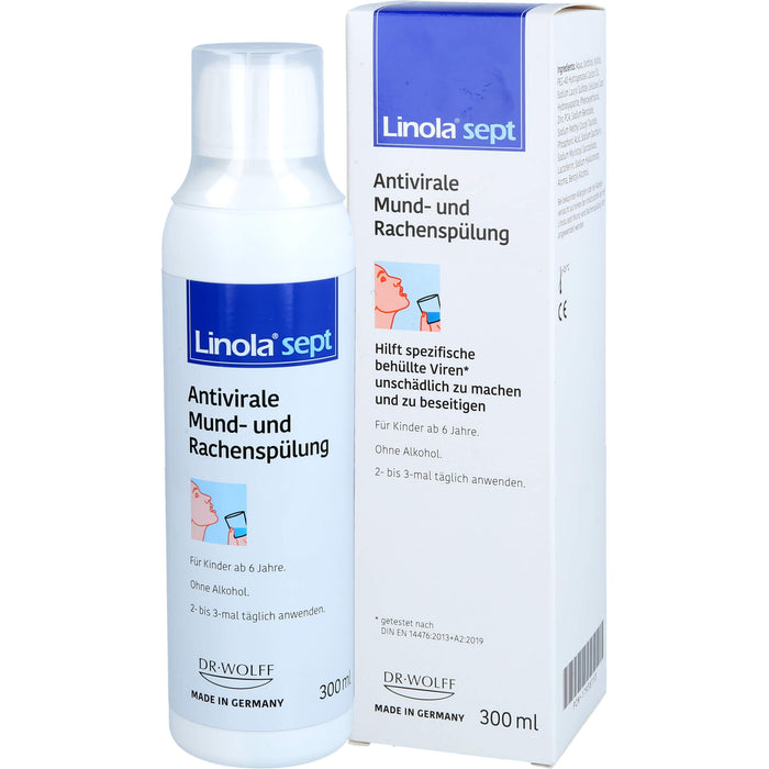 Linola sept Mund- und Rachenspülung, 300 ml SUS