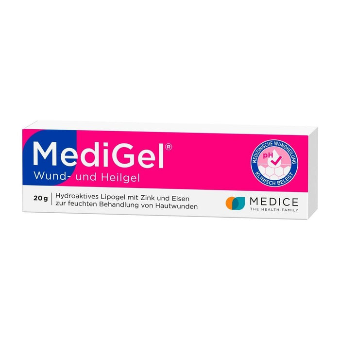 MediGel Wund- und Heilgel zur Behandlung akuter und chronischer Wunden, 20 g Gel