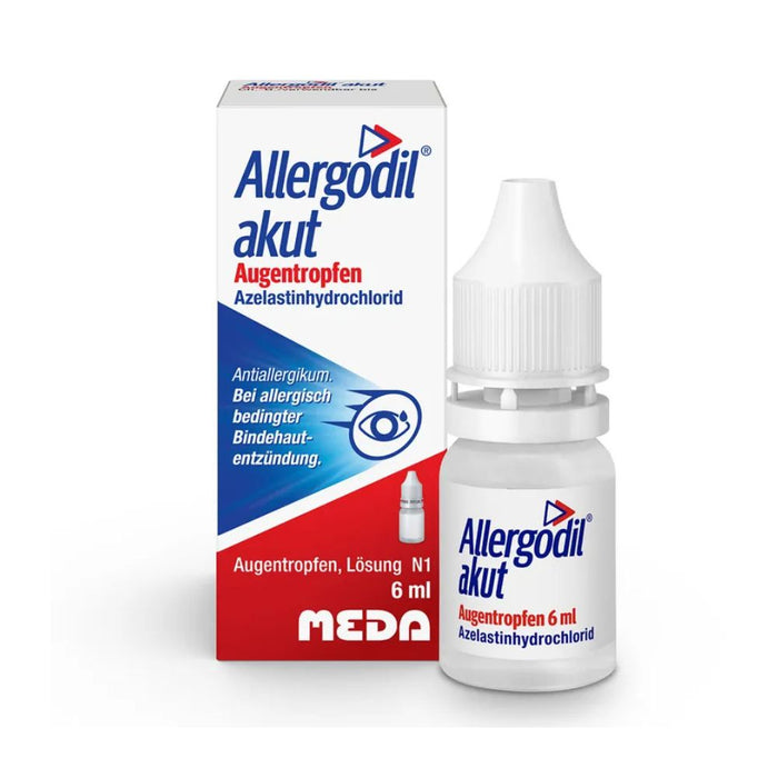 Allergodil akut Augentropfen bei allergischer Bindehautentzündung, 6 ml Solution