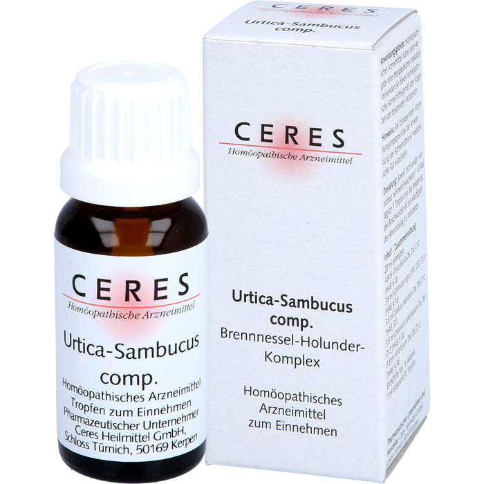 CERES Urtica sambucus comp. Tropfen, 20 ml Lösung