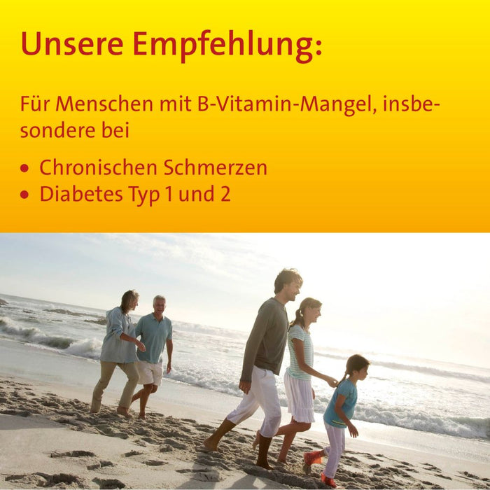 Vitamin B Komplex forte Hevert zur Therapie nachgewiesener Mangelzustände der Vitamine B1, B6 und B12, 200 St. Tabletten