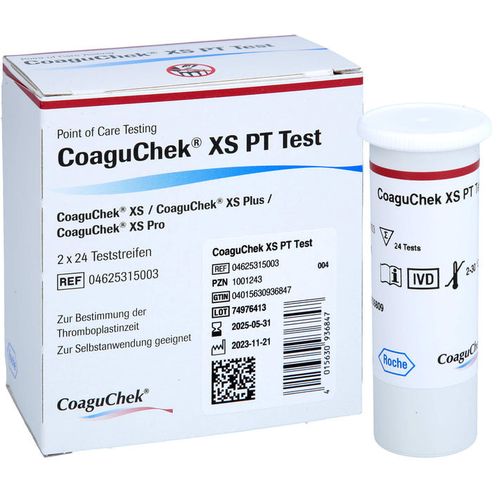 CoaguChek XS PT Test, 2X24 St TTR