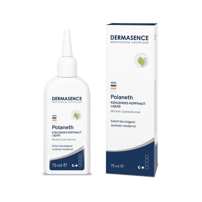 DERMASENCE Polaneth Liquid kühlendes Kopfhaut-Tonikum, 75 ml Lösung