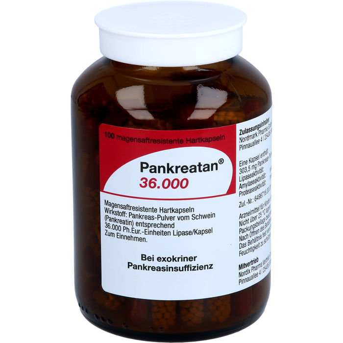 Pankreatan 36.000, Magensaftresistente Hartkapseln, 200 St HKM