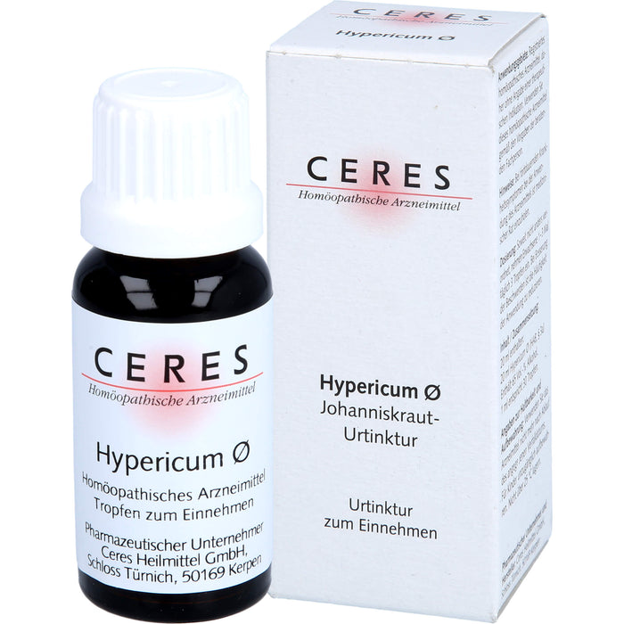 CERES Hypericum ø Johanniskraut-Urtinktur, 20 ml Solution