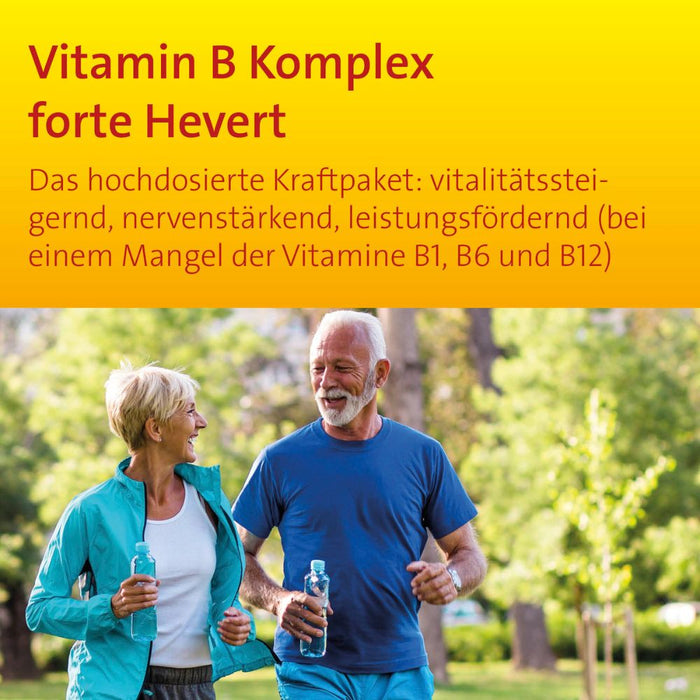 Vitamin B Komplex forte Hevert zur Therapie nachgewiesener Mangelzustände der Vitamine B1, B6 und B12, 200 St. Tabletten