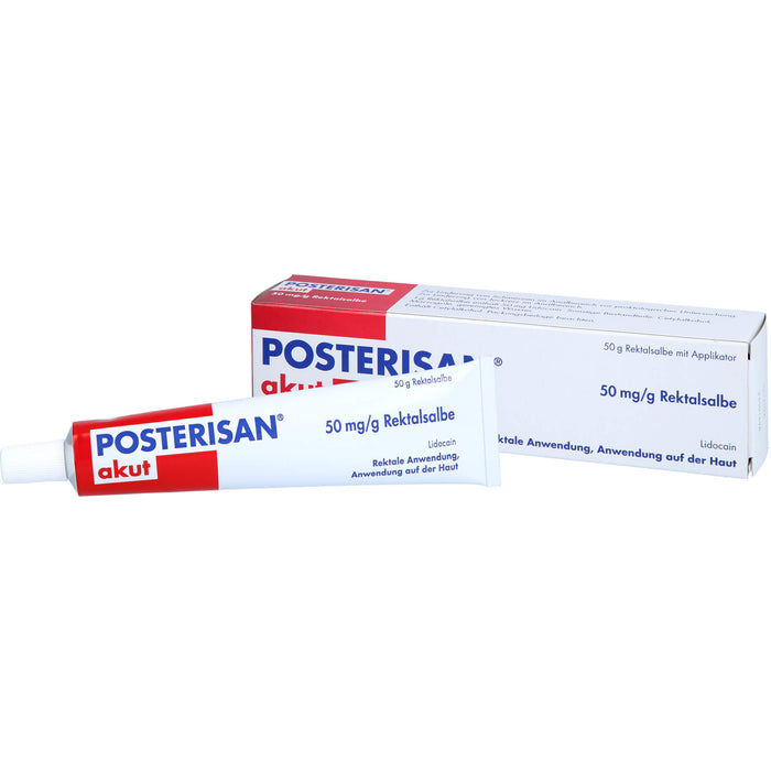 Posterisan akut 50 mg/g Rektalsalbe, 50 g SAL