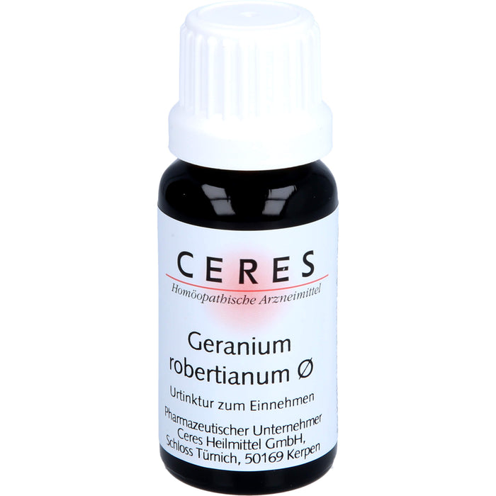 CERES Geranium robertianum ø Urtinktur, 20 ml Solution