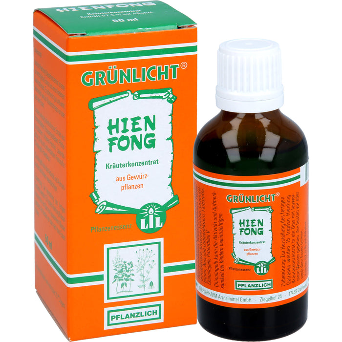 Grünlicht Hienfong Kräuterkonzentrat, 50 ml Lösung