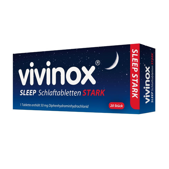 vivinox sleep stark Schlaftabletten, 20 St. Tabletten