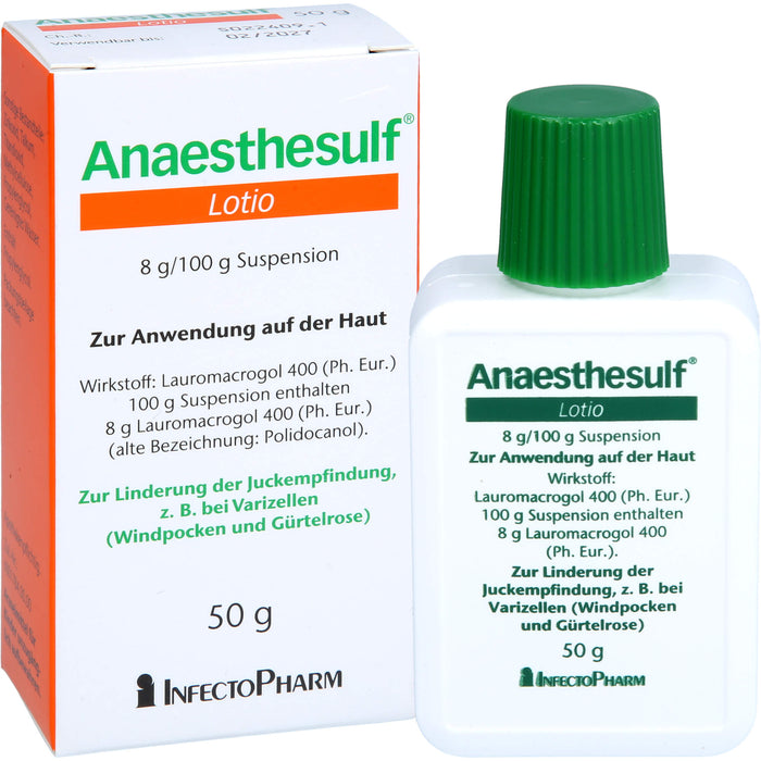 Anaesthesulf Lotio gegen Juckreiz, 50 g Lotion