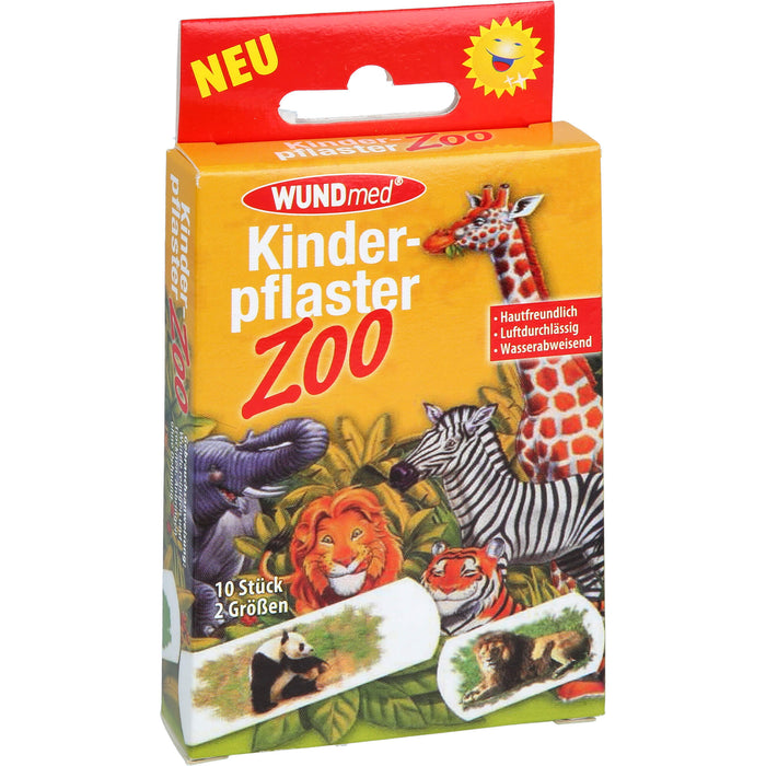 Kinderpflaster Zoo 2 Grössen, 10 St PFL