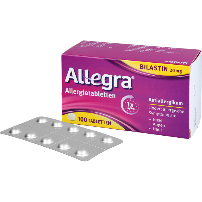 Allegra Allergietabletten, 20 mg Tabletten, 100 St TAB