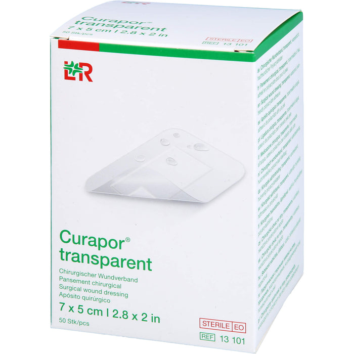 Curapor Wundverband transparent steril, 50 St PFL