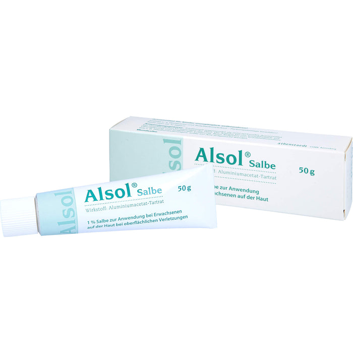 Alsol Salbe bei oberflächlichen Verletzungen, 50 g Salbe