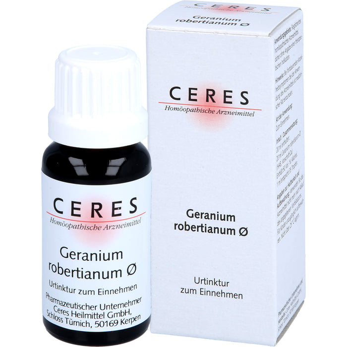 CERES Geranium robertianum ø Urtinktur, 20 ml Lösung