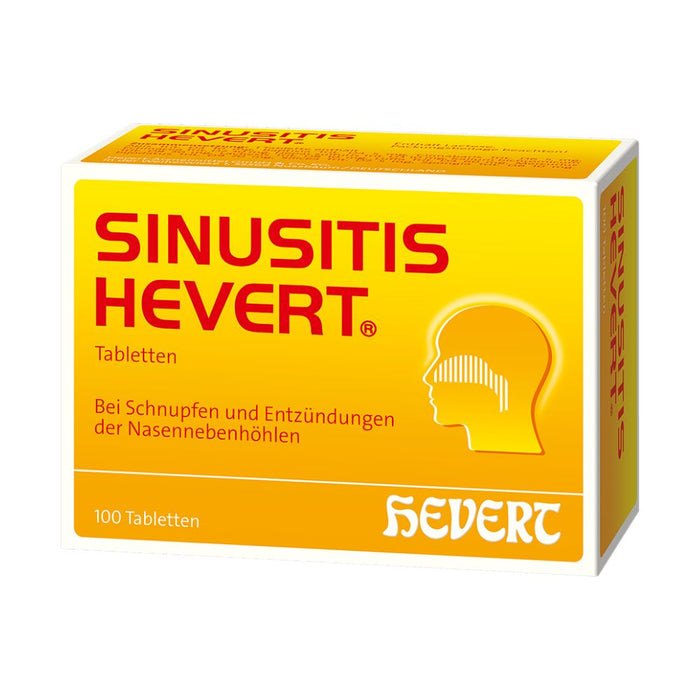 SINUSITIS HEVERT Tabletten, 100 St., 100 St. Tabletten