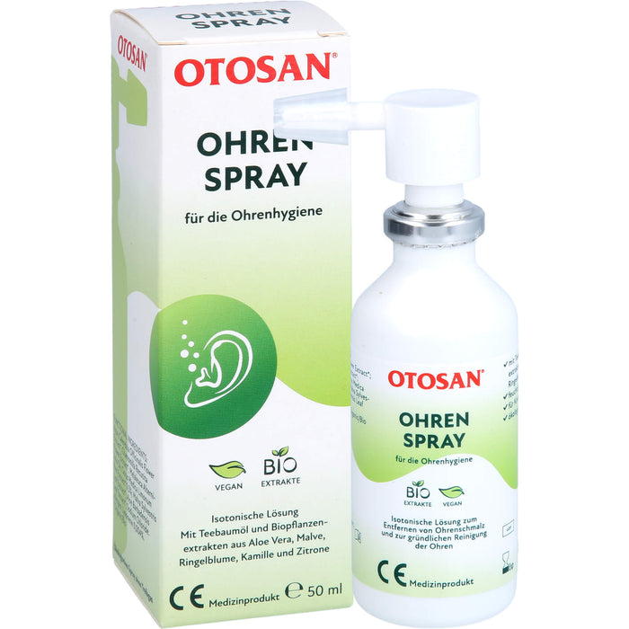 Otosan Ohrenspray für die Ohrenhygiene, 50 ml Lösung