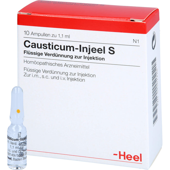 Causticum Injeel S Amp., 10 St. Ampullen