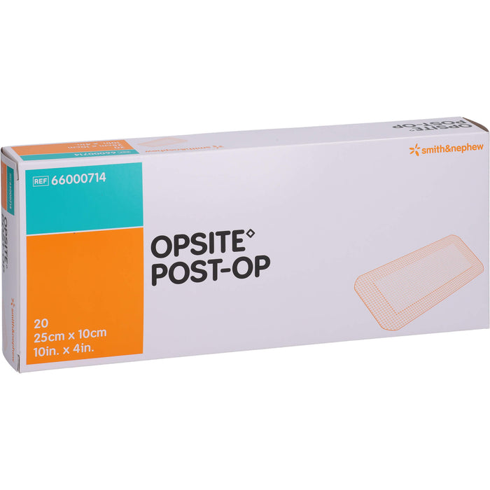 OpSite Post-Op 25cmx10cm einzeln steril New, 20X1 St VER