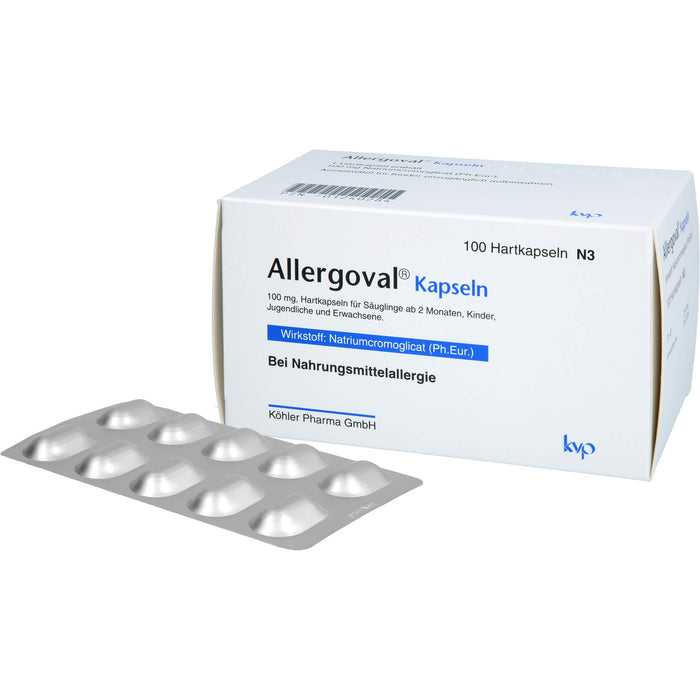 Allergoval Kapseln bei Nahrungsmittelallergie, 100 St. Kapseln