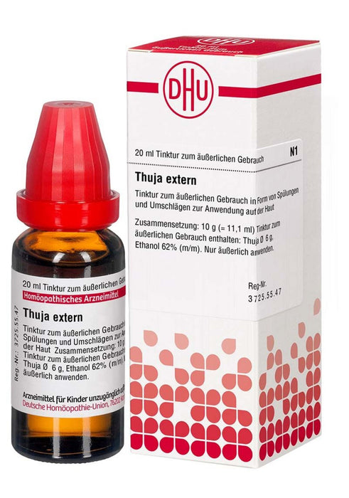 DHU Thuja Extern, 20 ml Lösung