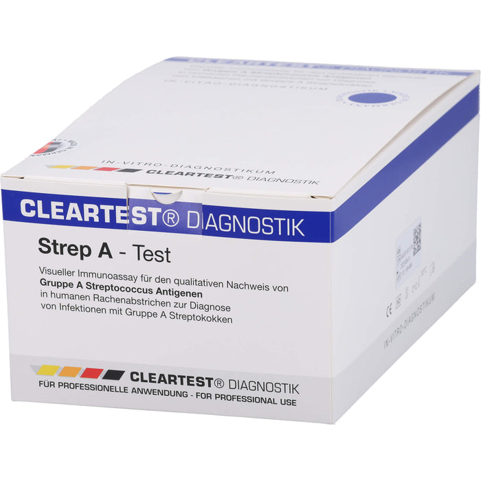 Cleartest Diagnostic Strep-A Test, 20 St. Test