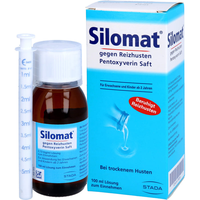 Silomat Pentoxyverin Saft, 100 ml Lösung